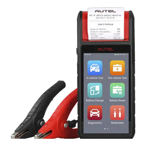 Autel MaxiBas BT608. BATTERY & ELECTRICAL SYSTEM DIAGNOSTIC TOOL with printer