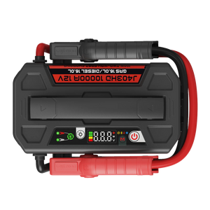 Lokithor J403HD LiPO 12V 236.8Wh 10000A Jump Starter with ConnectMax  16.L gas