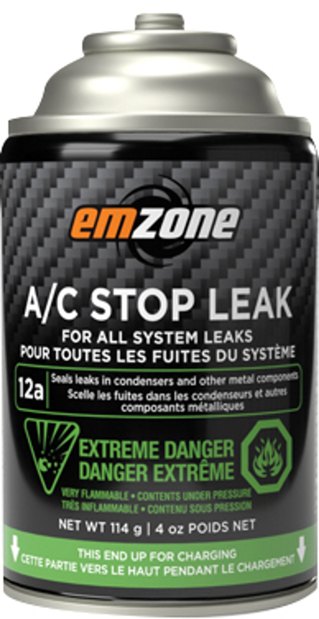 EM45856 EMZONE 12A A/C STOP LEAK, 114 G,