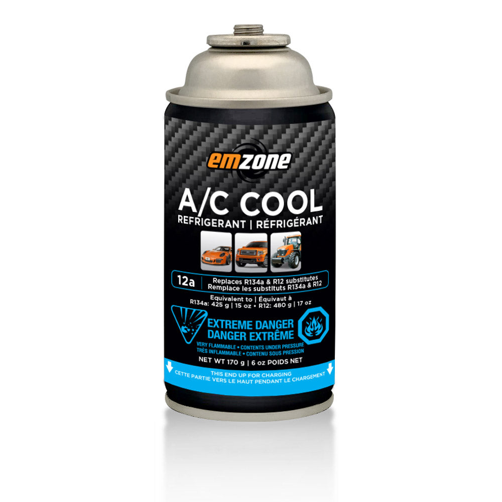NEW EMZONE A/C REFRIGERANT REPLACES R134A CARS TRUCKS TRACTORS