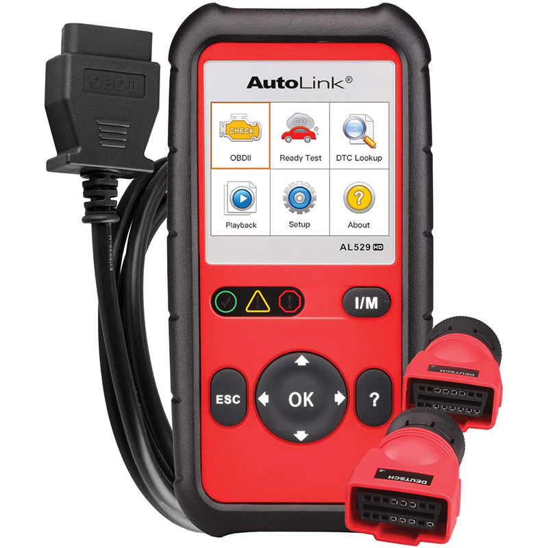 AUTEL AUTOLINK AL529HD HEAVY DUTY TRUCK CODE READER