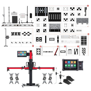 AUTEL IA900AST FOUR WHEEL ALIGNMENT & ALL SYSTEMS ADAS CALIBRATION PLUS MSULTRA TABLET