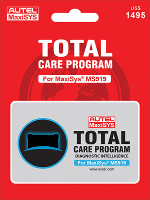 AUTEL MS919 TOTAL CARE UPDATE EXTENSION PLUS 1-YEAR WARRANTY in Canadian funds